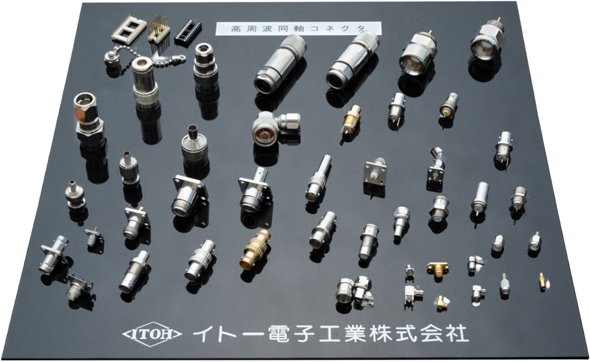 超精密切削部品ディスプレイ